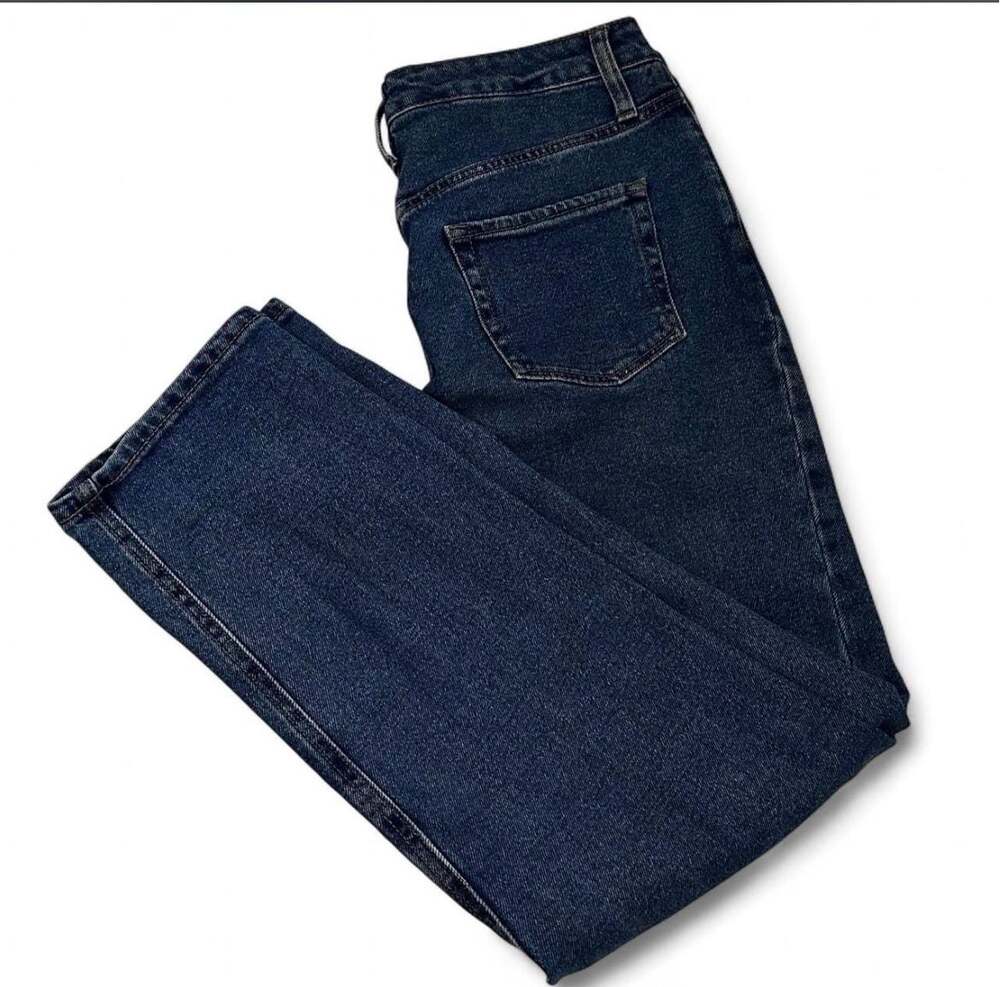 Wild Fable Women's High Rise Dark Wash Denim